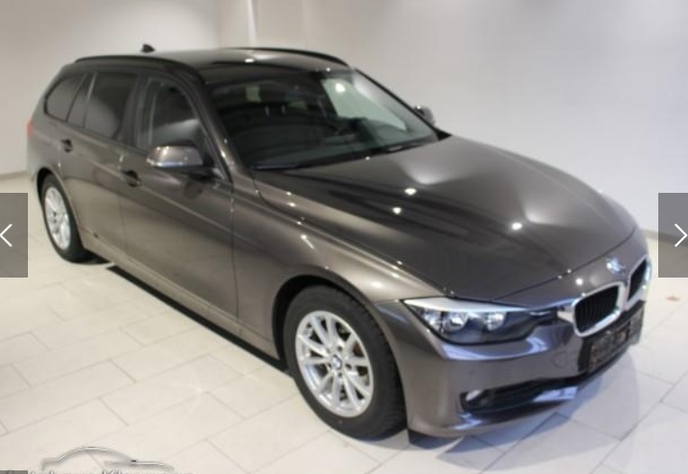 Left hand drive BMW 3 SERIES 318 d Touring
